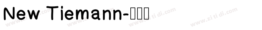 New Tiemann字体转换